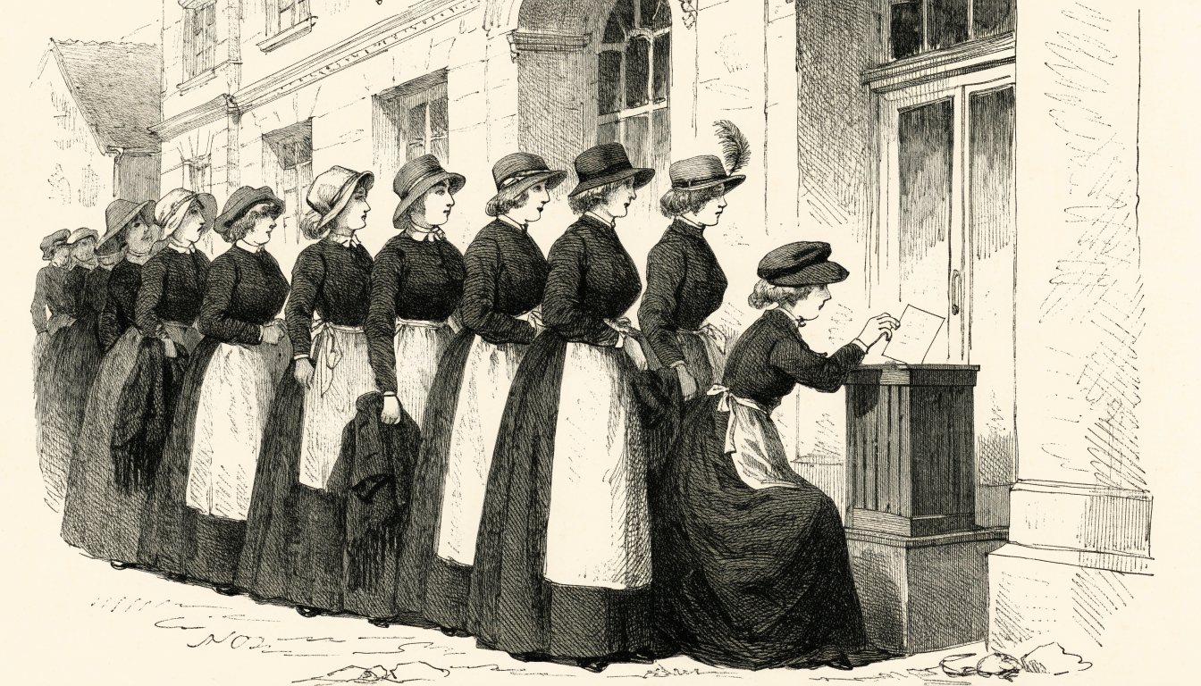 Illustrasjon: Når fikk kvinner stemmerett i Norge? Tidslinjen 1884–1913