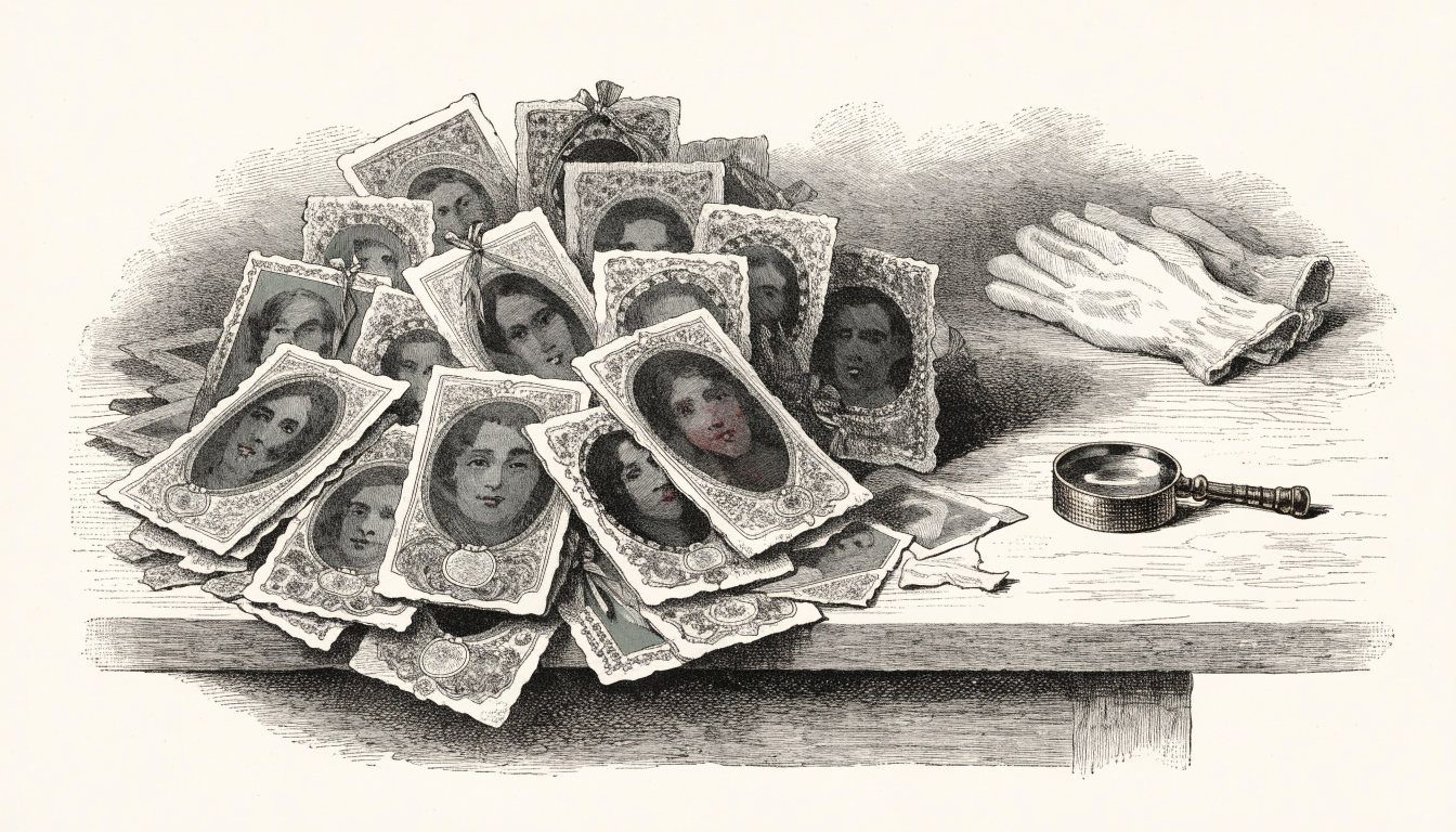 Illustrasjon: Gamle familiebilder: slik daterer og identifiserer du dem